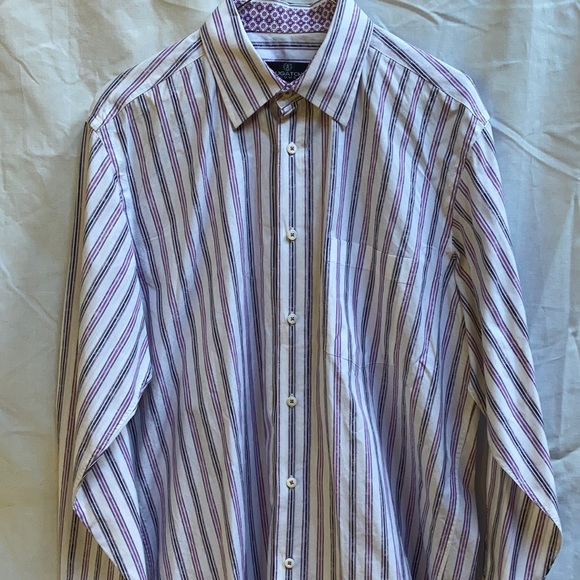 Bugatchi Other - Bugatchi Striped button shirt men’s